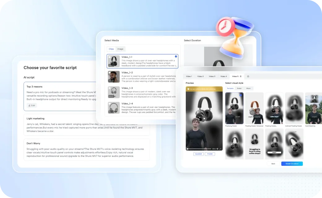 Efficient Video Production for Time Savings