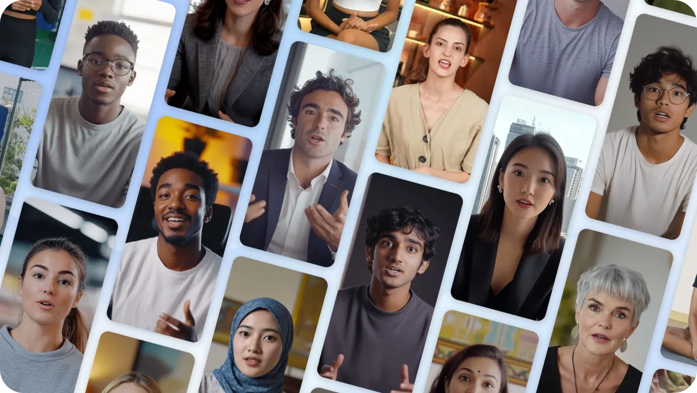 70+ Diverse AI Avatars