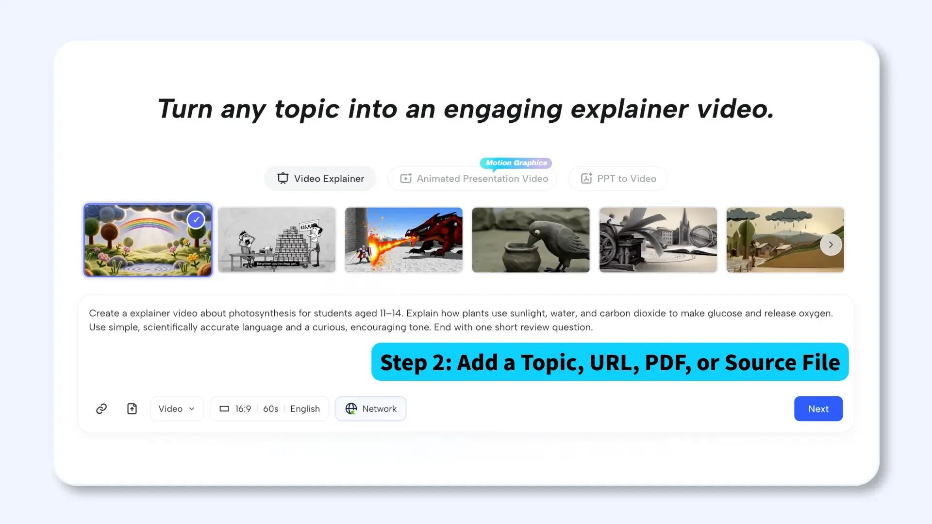 add-topic-url-pdf-to-ai-explainer-video.webp