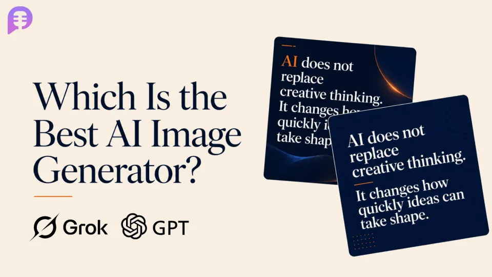 Grok Image 2 vs GPT Image 2: Which Is the Best AI Image Generator?