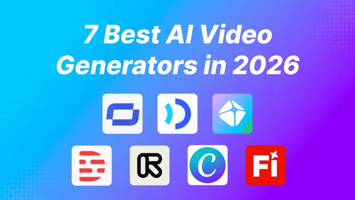 7 Best AI Video Generators in 2026
